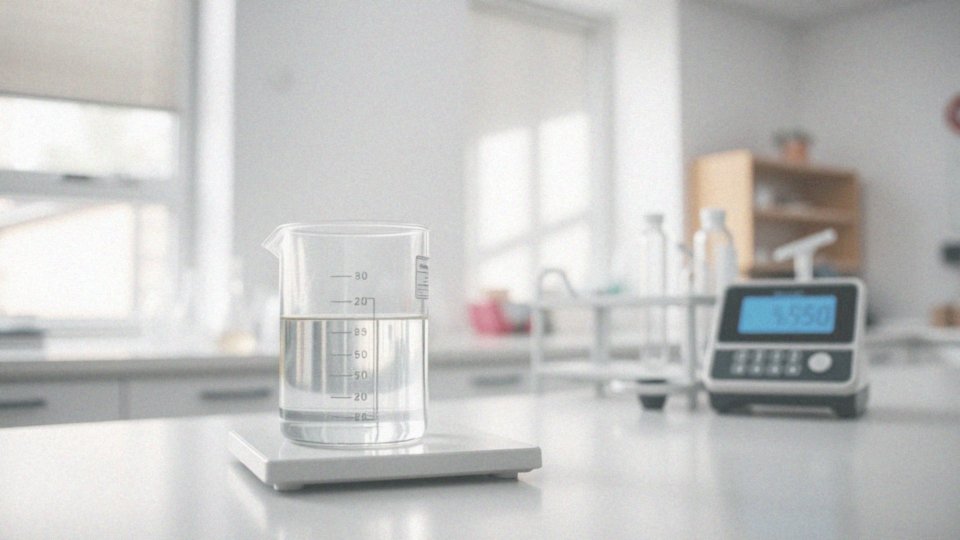Jak obliczyć wagę w gramach dla 500 ml cieczy?