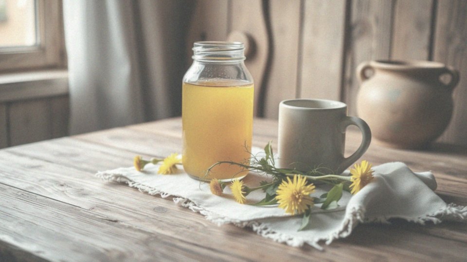 Jak syrop z mniszka lekarskiego może pomóc w przypadku kaszlu i kataru?