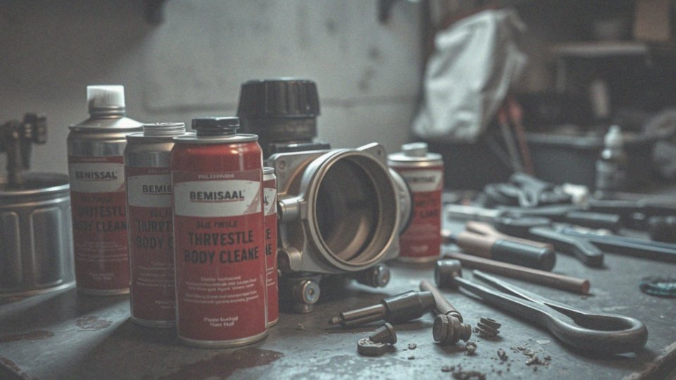 Jakie preparaty są najlepsze do czyszczenia przepustnicy?