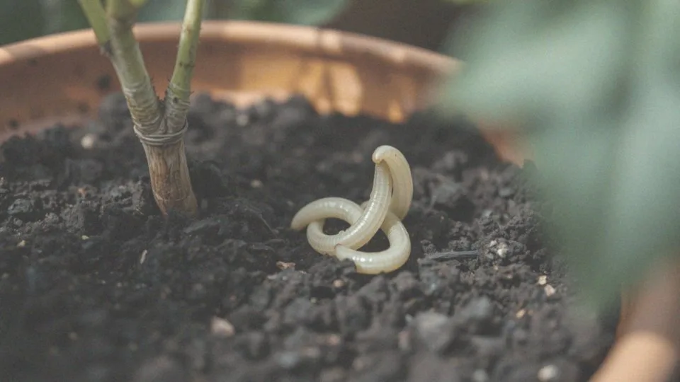 Długie robaki w doniczce – co to jest i jak je zwalczać?