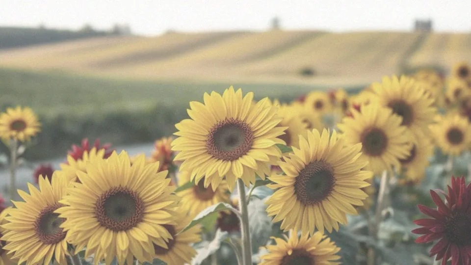 Słoneczniki ozdobne na kwiat cięty – jak je uprawiać?