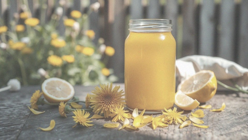 Syrop z mniszka lekarskiego – właściwości, przygotowanie i zastosowanie